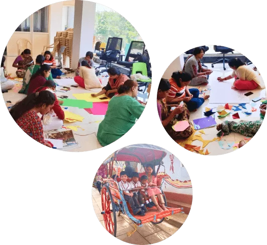 Collaborative team at NPS Vidyaranyapura